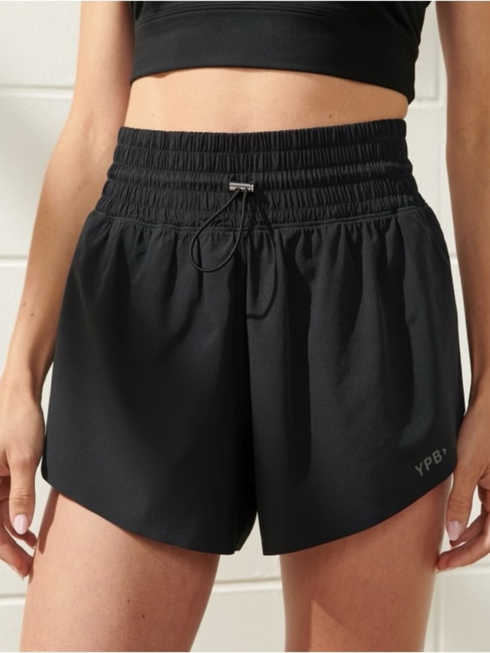 Abercrombie & Fitch YPB Black MotionTEK Flyaway Short